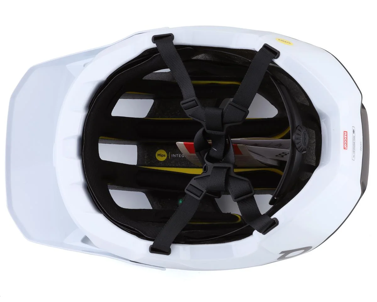 POC Kortal Race MIPS Helmet (Hydrogen White/Uranium Matte Black) (M/L) - view 3